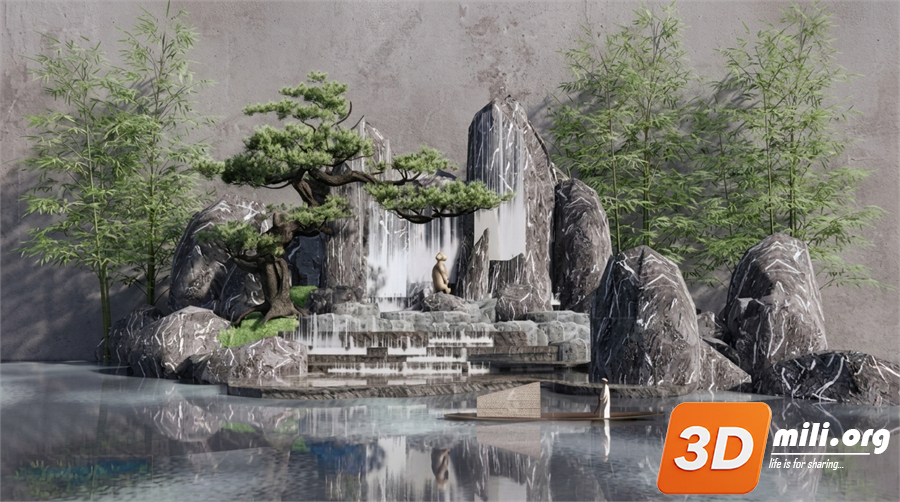 Rockery Skp Files